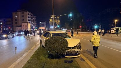 Ankara Çubuk'ta yaşanan farklı trafik kazaları: 4 yaralı