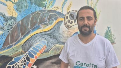 İztuzu sahili caretta carettalar için hazır