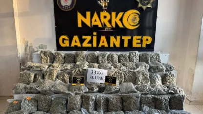 Gaziantep’te gerçekleştirilen uyuşturucu operasyonunda bir şüpheli tutuklandı.