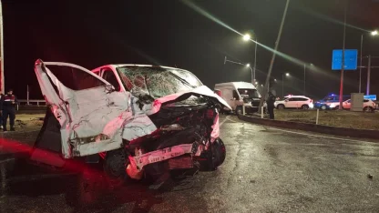 Adıyaman'da zincirleme trafik kazasında 5 kişi yaralandı