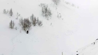 Artvin'de çığ bölgesinde gözlemsel etüt ve kar rasatı çalışması yapıldı