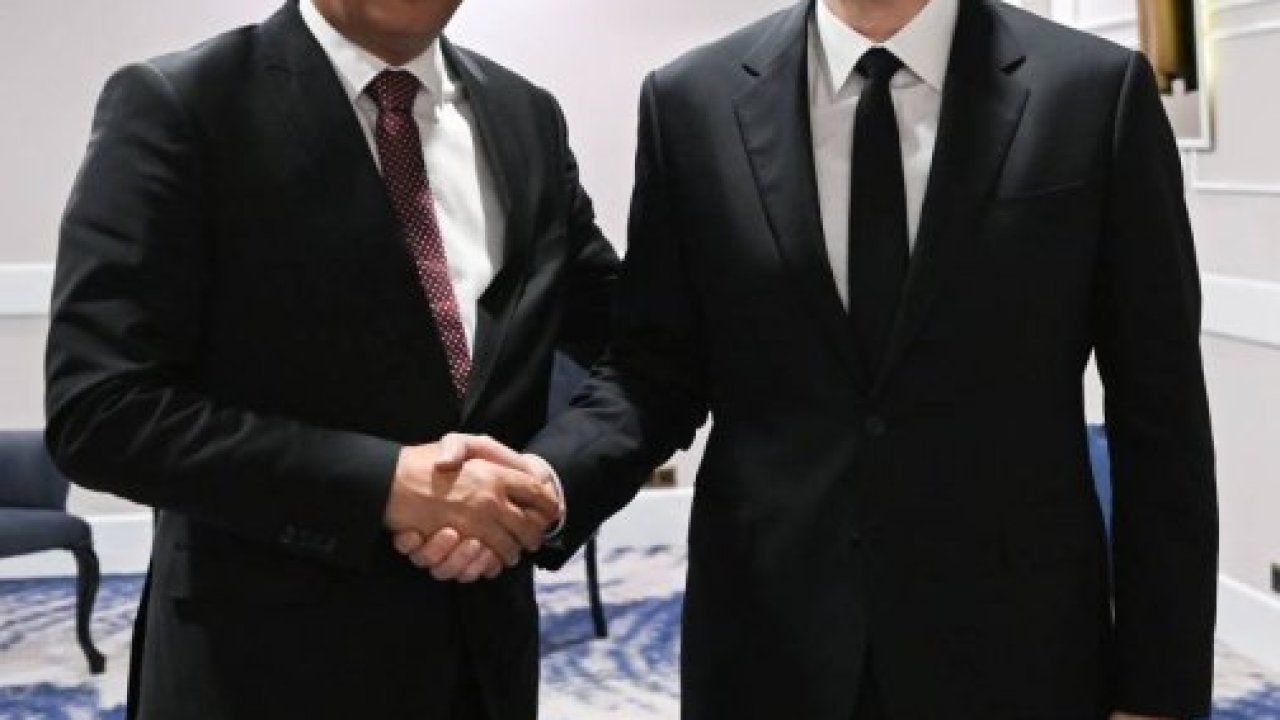 Azerbaycan Cumhurbaşkanı Aliyev ile KKTC Cumhurbaşkanı Erhürman, Antalya'da görüştü