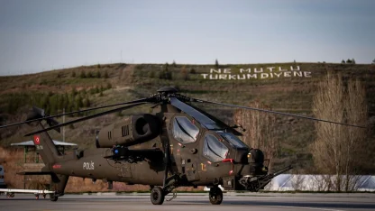 Bakan Çiftçi, Emniyet envanterine alınan T-70 helikopteriyle ilk uçuşunu gerçekleştirdi