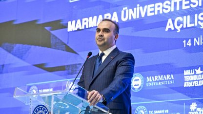 Bakan Kacır, Marmara Üniversitesi Milli Teknoloji Atölyesi Açılış Töreni'nde konuştu: