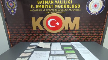 Batman'da tefecilik operasyonunda 8 şüpheli yakalandı 