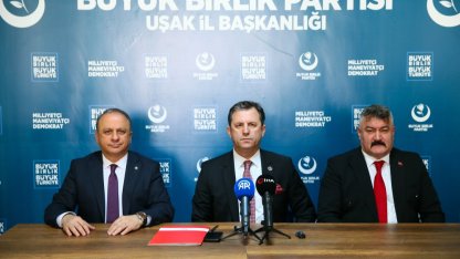 BBP Genel Başkan Yardımcısı Yörükçüoğlu, Uşak'ta konuştu: