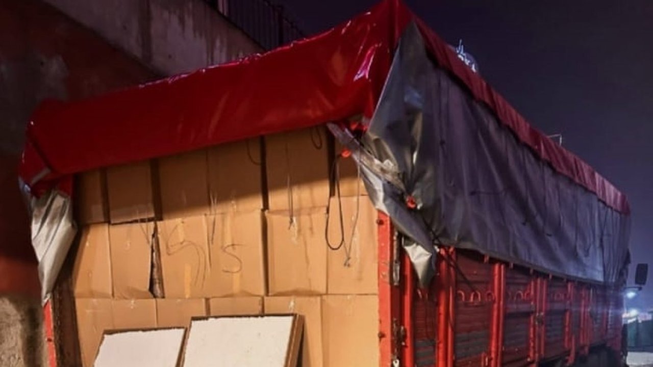 Bursa'da kaçak sigara operasyonunda 1 zanlı tutuklandı