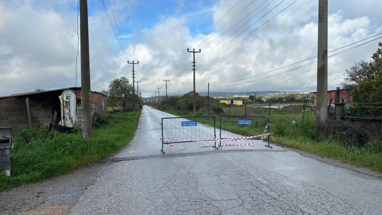 Çanakkale'de sağanak etkili oluyor