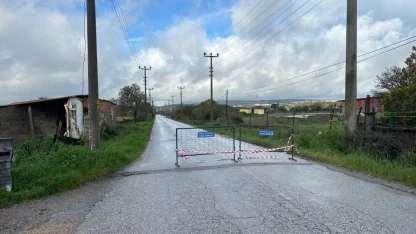 Çanakkale'de sağanak etkili oluyor