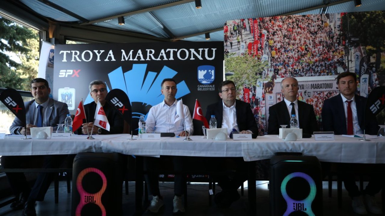 Çanakkale'de "SPX Troya Maratonu" 26 Nisan'da koşulacak