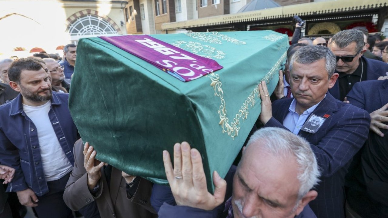 CHP Genel Başkanı Özel cenaze törenine katıldı