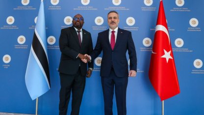 Dışişleri Bakanı Fidan, Botsvana Uluslararası İlişkiler Bakanı Butale ile görüştü