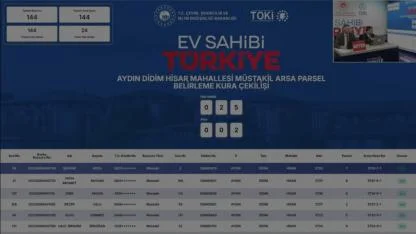 Diyarbakır, Aydın, Balıkesir TOKİ arsa kura sonuçları belli oldu