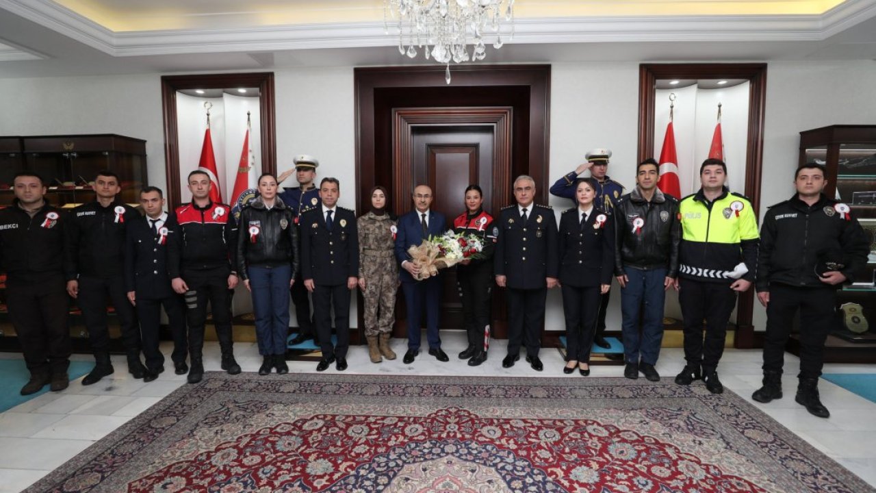 Emniyet Genel Müdürü Demirtaş, Polis Haftası kapsamında personelle bir araya geldi