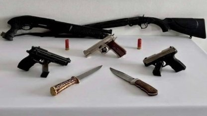 Erzurum'da yasa dışı silahlanmanın önlenmesine yönelik operasyonda 2 zanlı yakalandı