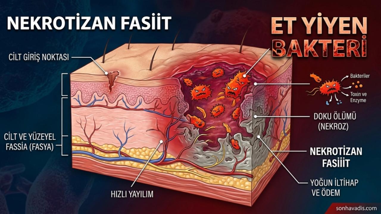 Et Yiyen Bakteri (Nekrotizan Fasiit) Nedir?
