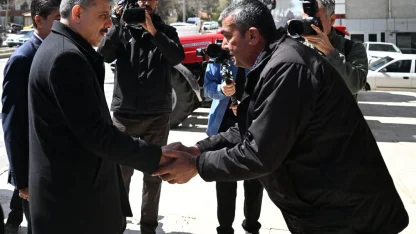 İçişleri Bakanı Çiftçi, Kırşehir'in Kaman ilçesinde ziyaretlerde bulundu