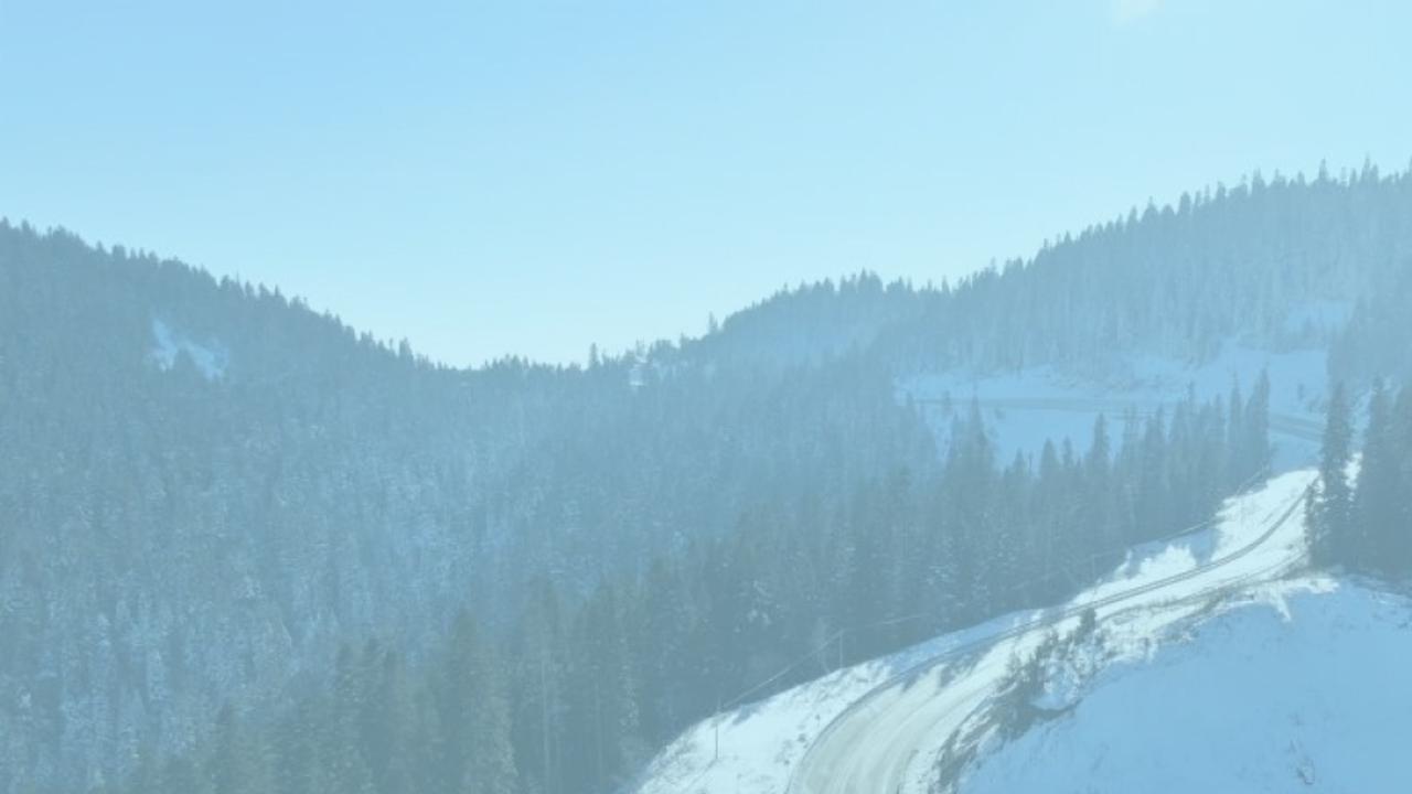 Ilgaz Dağı kar yağışı altında ziyaretçi akınına uğruyor