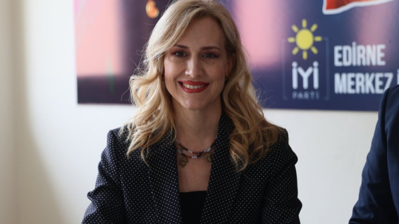 İYİ Parti Genel Başkan Yardımcısı Sayan, Edirne'de partililerle bir araya geldi