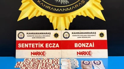 Kahramanmaraş'ta uyuşturucu operasyonunda 1 zanlı tutuklandı