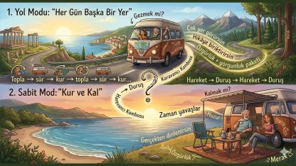 Karavanla Tatil: Yol mu, Huzur mu? (Kararsızlar İçin Rehber 😄) 🚐