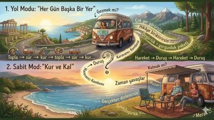 Karavanla Tatil: Yol mu, Huzur mu? (Kararsızlar İçin Rehber 😄) 🚐