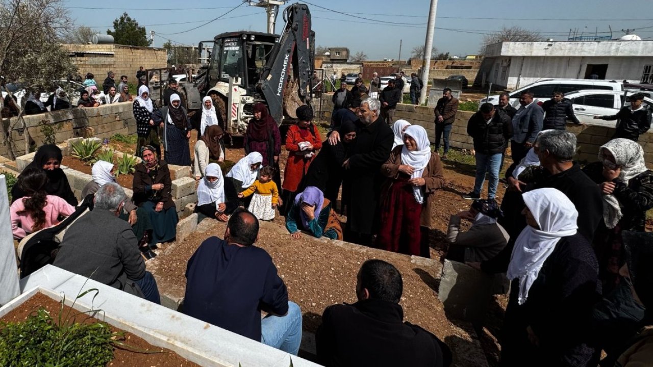 Mardin'de arazide ölü bulunan 80 yaşındaki kadının cenazesi defnedildi