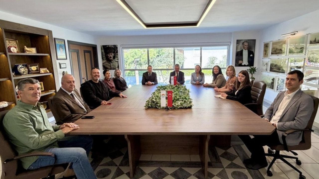 Moldova'nın Ankara Büyükelçisi Serebrian'dan Marmaris Ticaret Odasına ziyaret
