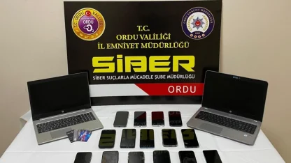 Ordu merkezli dolandırıcılık operasyonunda 8 şüpheli tutuklandı