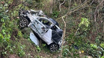 Ordu'da yamaçtan yuvarlanan otomobildeki baba ile kızı öldü