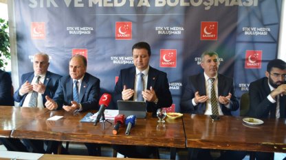 Saadet Partisi Genel Başkanı Arıkan, Muş'ta STK temsilcileriyle buluştu: