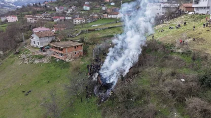 Samsun'da evde çıkan yangında 1 kişi öldü