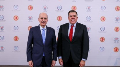 TBMM Başkanı Kurtulmuş, Avustralya Temsilciler Meclisi Başkanı Dick ile görüştü