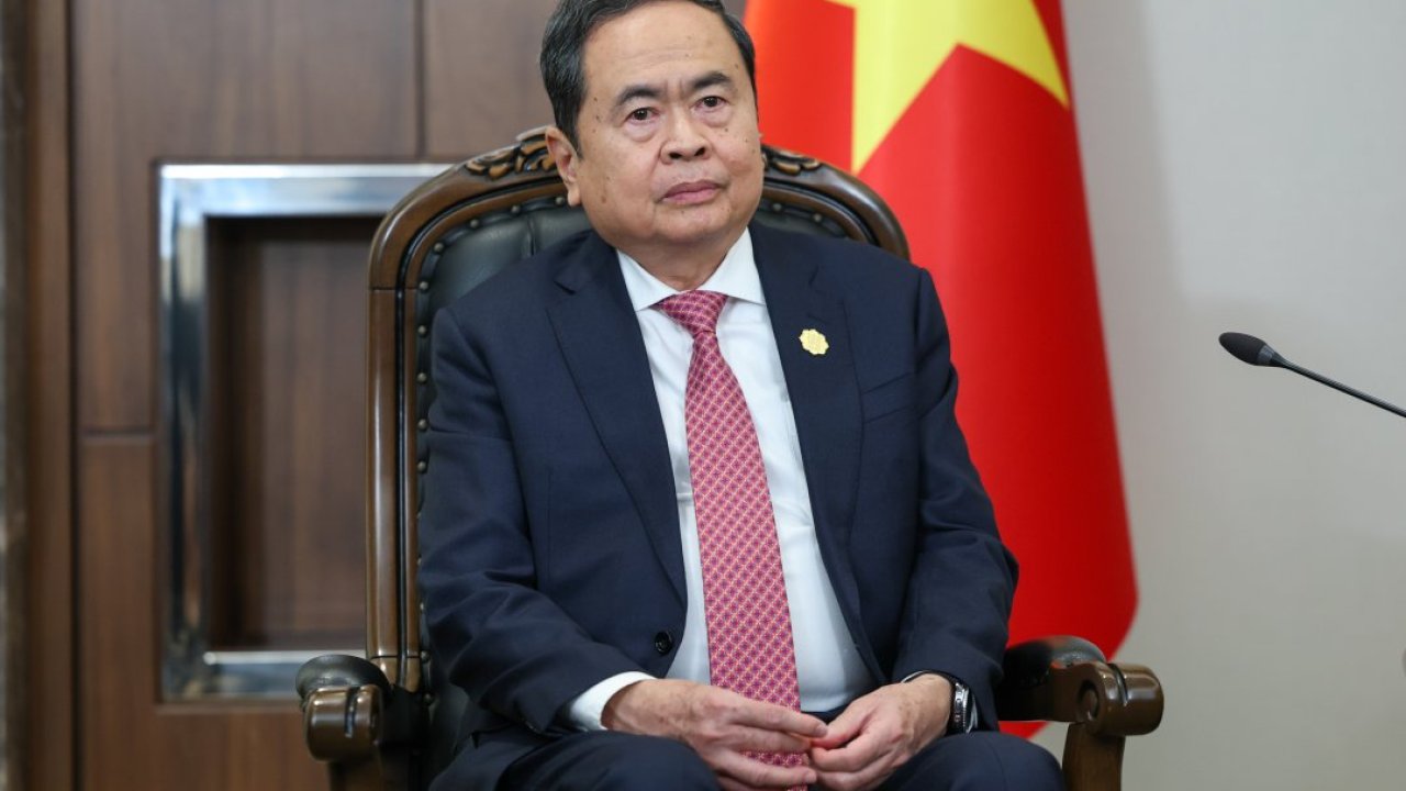 TBMM Başkanı Kurtulmuş, Vietnam Ulusal Meclisi Başkanı Man ile görüştü