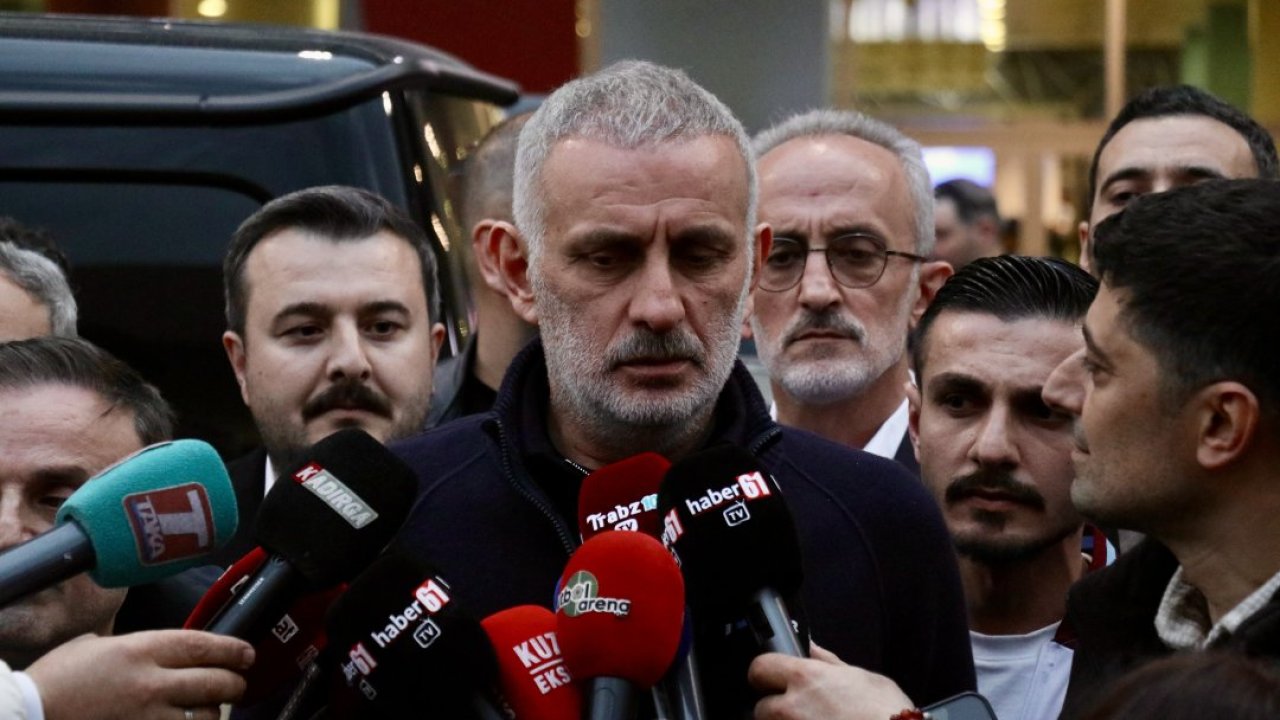 TFF Başkanı Hacıosmanoğlu, Trabzonspor-Galatasaray maçı öncesi konuştu: