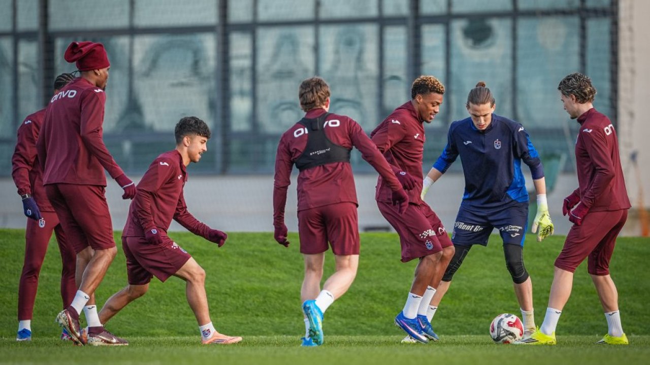 Trabzonspor, Başakşehir maçının hazırlıklarına başladı