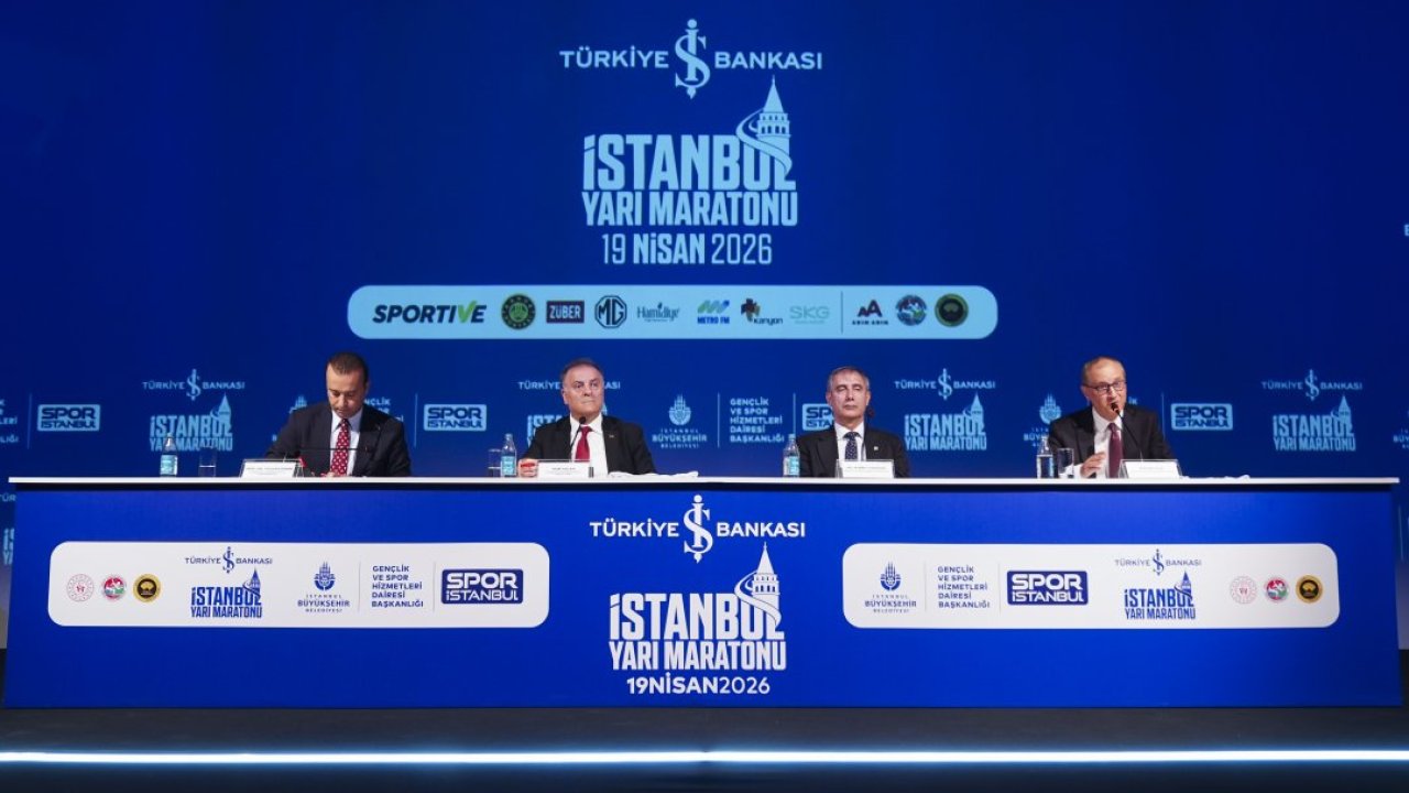 Türkiye İş Bankası 21. İstanbul Yarı Maratonu'nun tanıtım toplantısı yapıldı