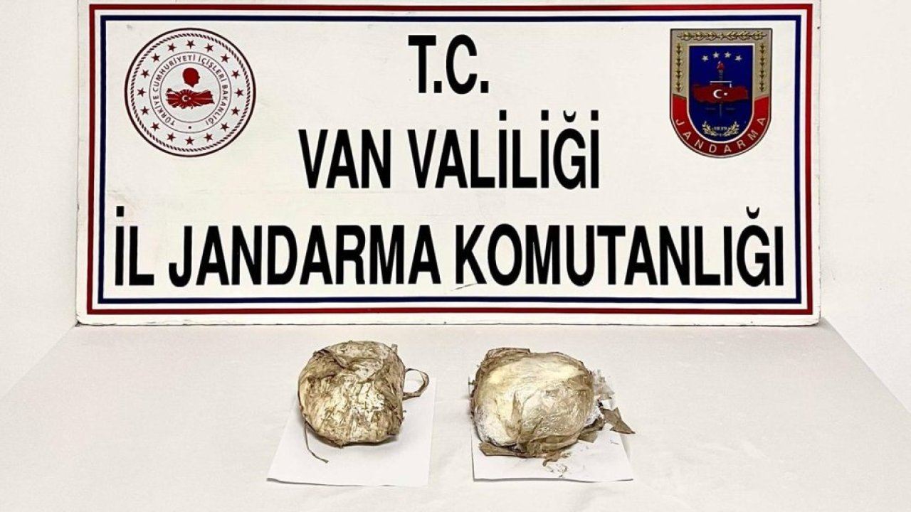 Van'da 5 kilo 350 gram uyuşturucu ele geçirildi