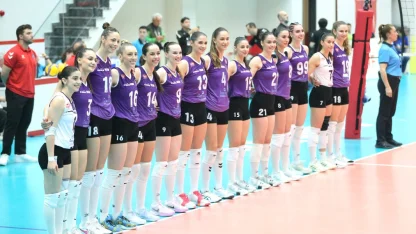 Voleybolda Kadınlar 1. Lig final etabı Alanya'da sona erdi