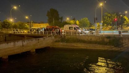 Adana'da sulama kanalına düşen 25 yaşındaki genç akıntıda kayboldu