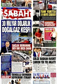 SABAH Gazete Manşeti