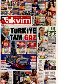 TAKVİM Gazete Manşeti