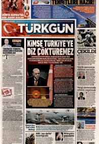 Türkgün Gazetesi Gazete Manşeti