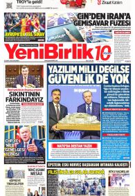 Yeni Birlik Gazete Manşeti