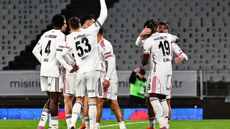 Beşiktaş’tan Karagümrük deplasmanında kritik üç puan