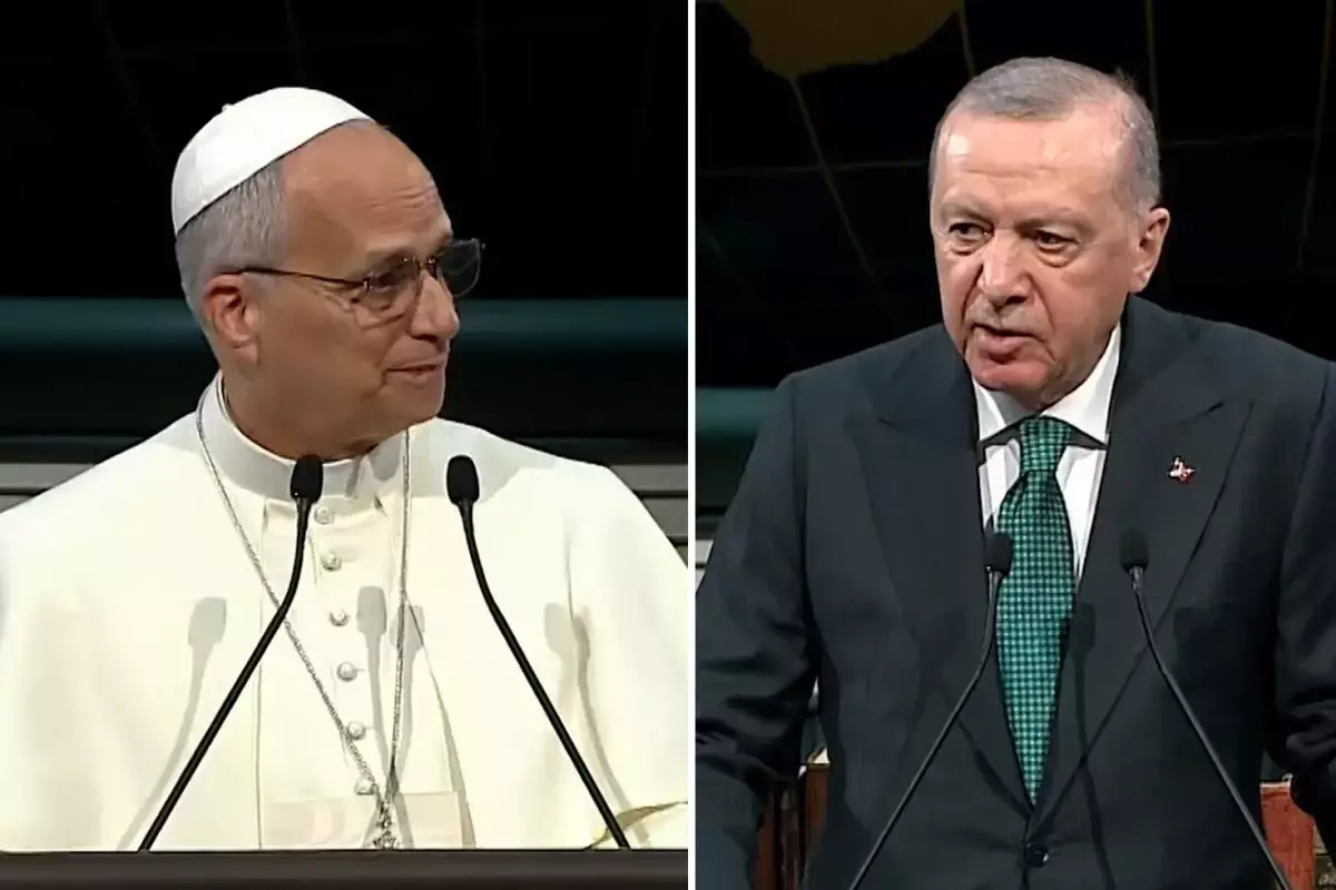 Ankara’da tarihi buluşma! Papa XIV. Leo: Türkler insanlık için bir köprü