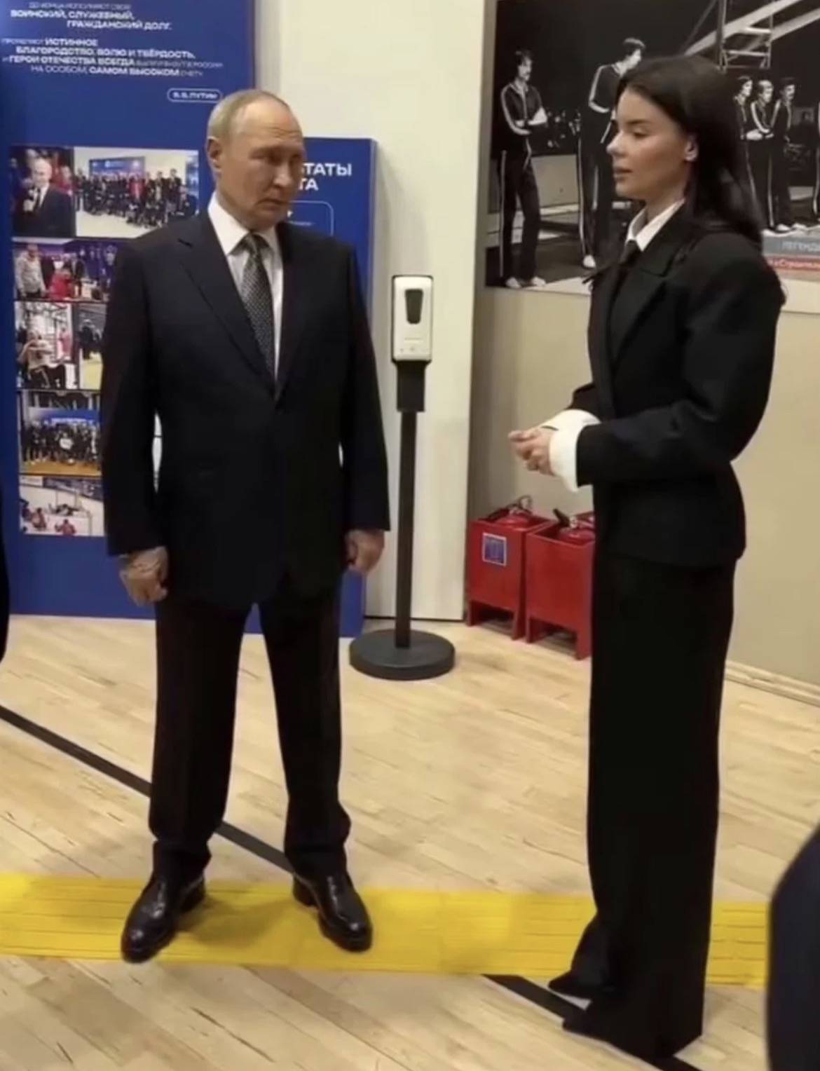 Özel kural unutuldu! Putin'in gerçek boyu ortaya çıktı