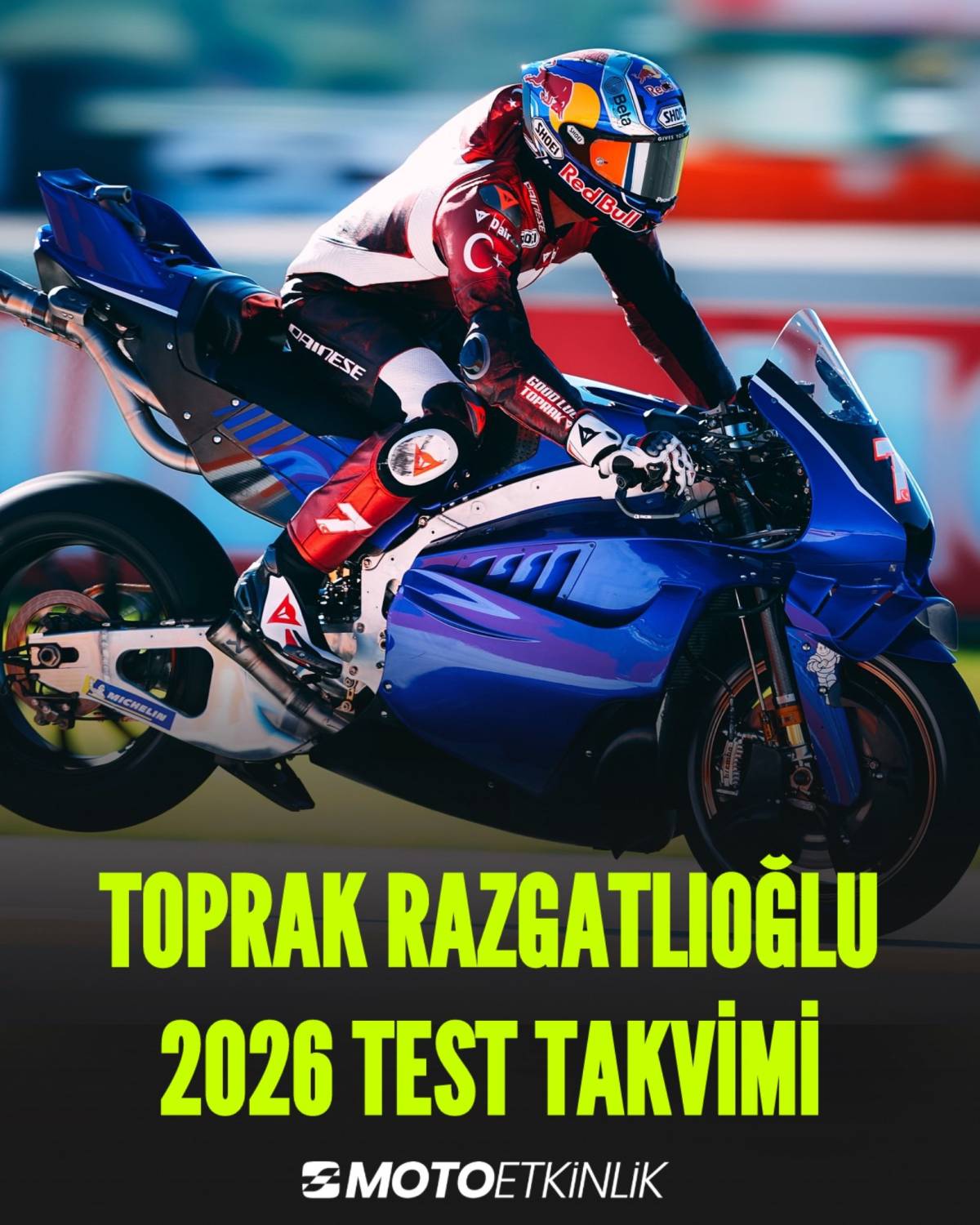 Toprak Razgatlıoğlu’nun MotoGP 2026 Test Takvimi