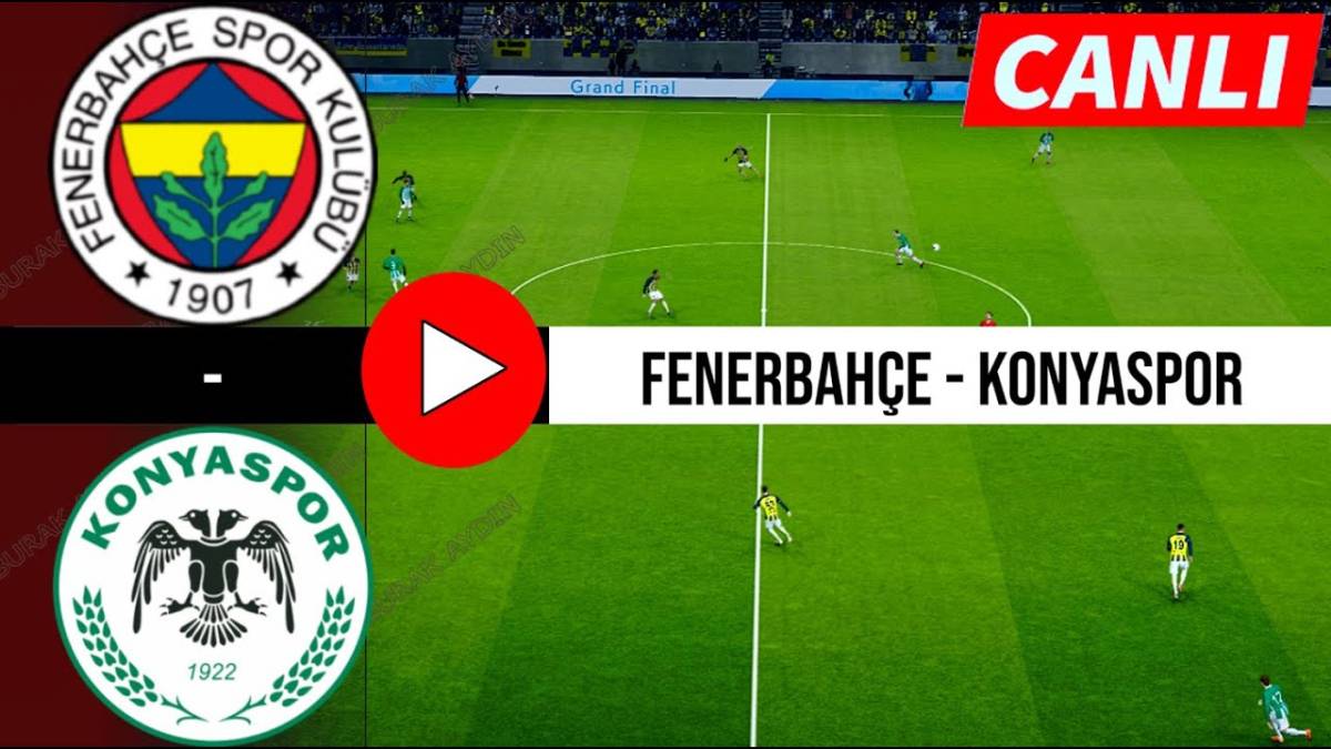 İnat tv FB Konya şifresiz canlı maç izle Taraftarium24 Fenerbahçe Konyaspor Selçuksports Jest yayın bedava justin tv izle