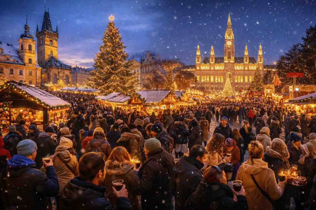 Avrupa’nın en büyüleyici Noel pazarları: Kış masalı henüz bitmedi